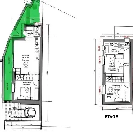 Maison à 2 Pas De Centre Proche Tram, Métro